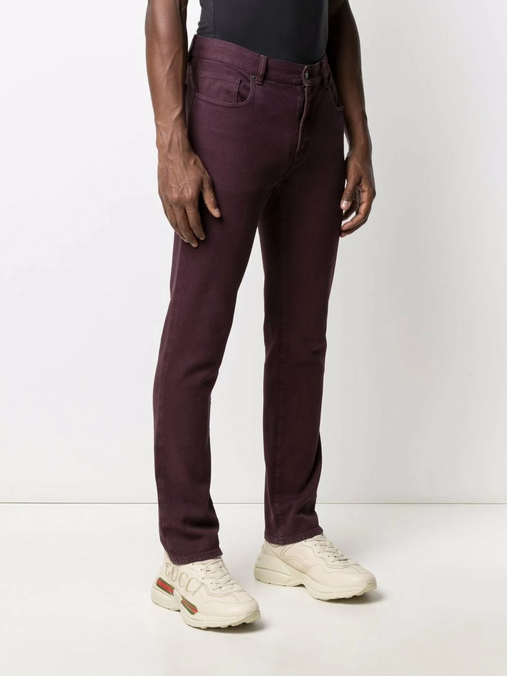 Best Sale ๐ Moschino Double Question Mark slim fit trousers ๐ 5 Moschino Double Question Mark slim-fit trousers