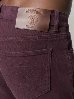 Best Sale ๐ Moschino Double Question Mark slim fit trousers ๐ 11 Moschino Double Question Mark slim-fit trousers