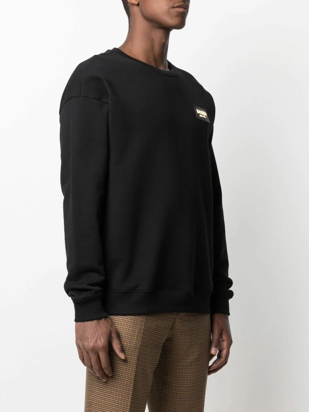 Coupon ๐ Moschino Logo plaque long sleeve sweatshirt ๐งจ 5 Moschino logo-plaque long-sleeve sweatshirt