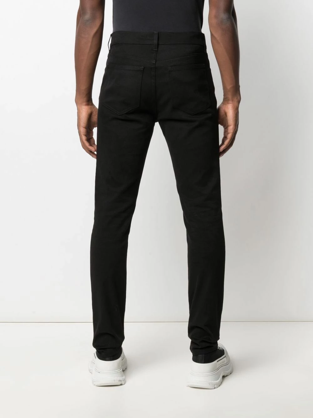 Top 10 ๐ Moschino Symbols logo embroidered skinny gabardine trousers โจ 6 Moschino Symbols logo embroidered skinny gabardine trousers