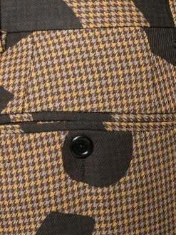 Promo โ๏ธ Moschino Graphic print pressed crease trousers ๐ 11 Moschino graphic-print pressed-crease trousers