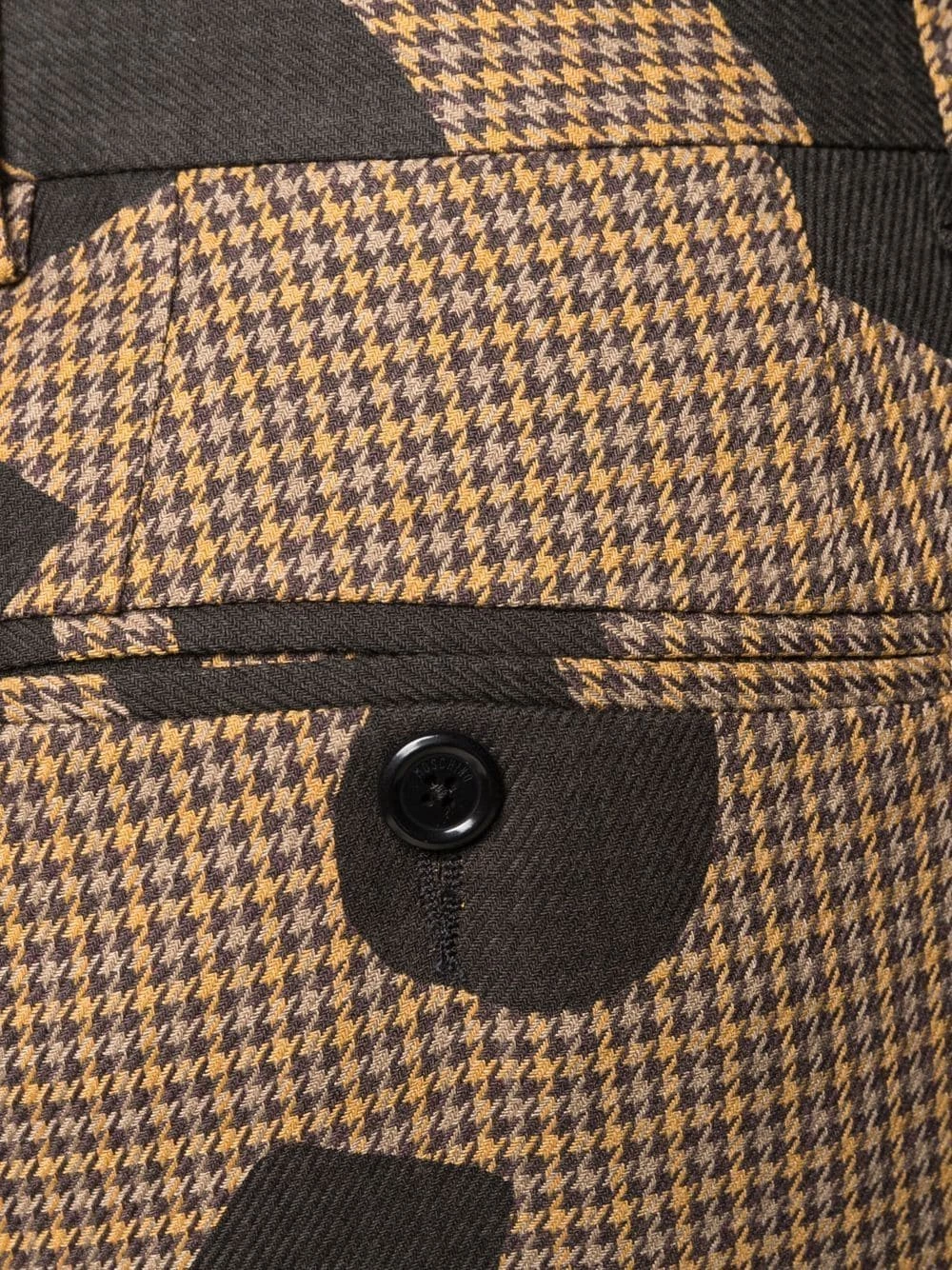 Promo โ๏ธ Moschino Graphic print pressed crease trousers ๐ 7 Moschino graphic-print pressed-crease trousers