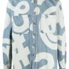 Promo โ๏ธ Moschino Graphic print denim ๐ shirt ๐ฅ 2 Moschino graphic-print denim shirt