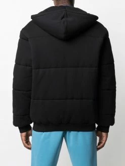 Coupon โ๏ธ Moschino Symbols logo embroidered padded hoodie ๐ 10 Moschino Symbols logo embroidered padded hoodie