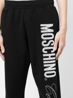 Moschino logo-print track apnts