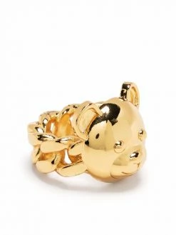 Moschino Teddy Bear chain ring