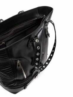Moschino biker-style shoulder bag