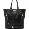 Moschino biker-style shoulder bag