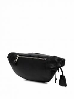 Moschino biker-style belt bag