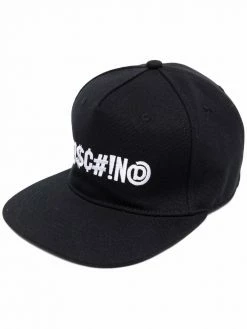 Moschino embroidered-logo six-panel cap