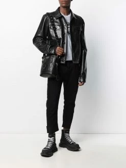 Moschino biker-style crossbody bag