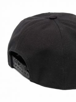 Moschino turnup-brim cap