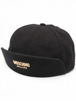 Moschino turnup-brim cap