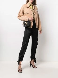 Moschino logo-print crossbody bag