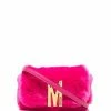 Moschino logo-plaque crossbody bag