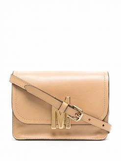 Moschino M-plaque crossbody bag