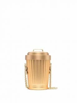 Moschino trash can crossbody bag
