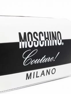 Outlet ๐ฅฐ Moschino Two tone logo print crossbody bag ๐ฅ 10 Moschino two-tone logo-print crossbody bag