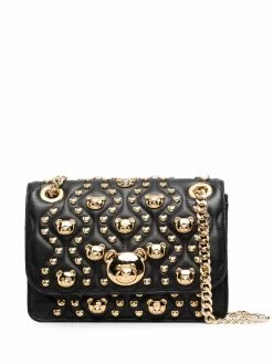 Moschino stud-embellished crossbody bag