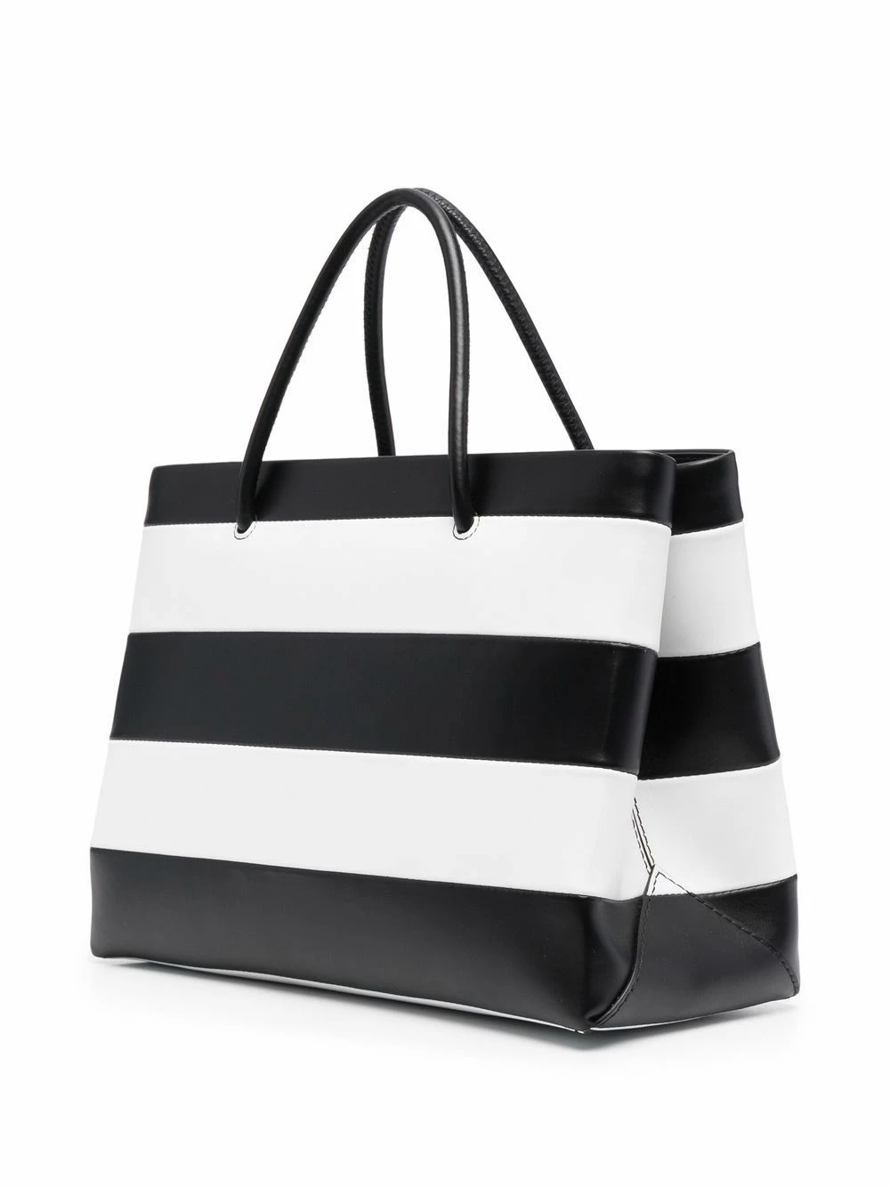 Budget ๐ Moschino Two tone logo print tote bag โญ 5 Moschino two-tone logo-print tote bag