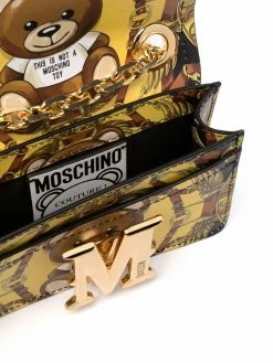 Moschino Teddy Bear logo crossbody bag