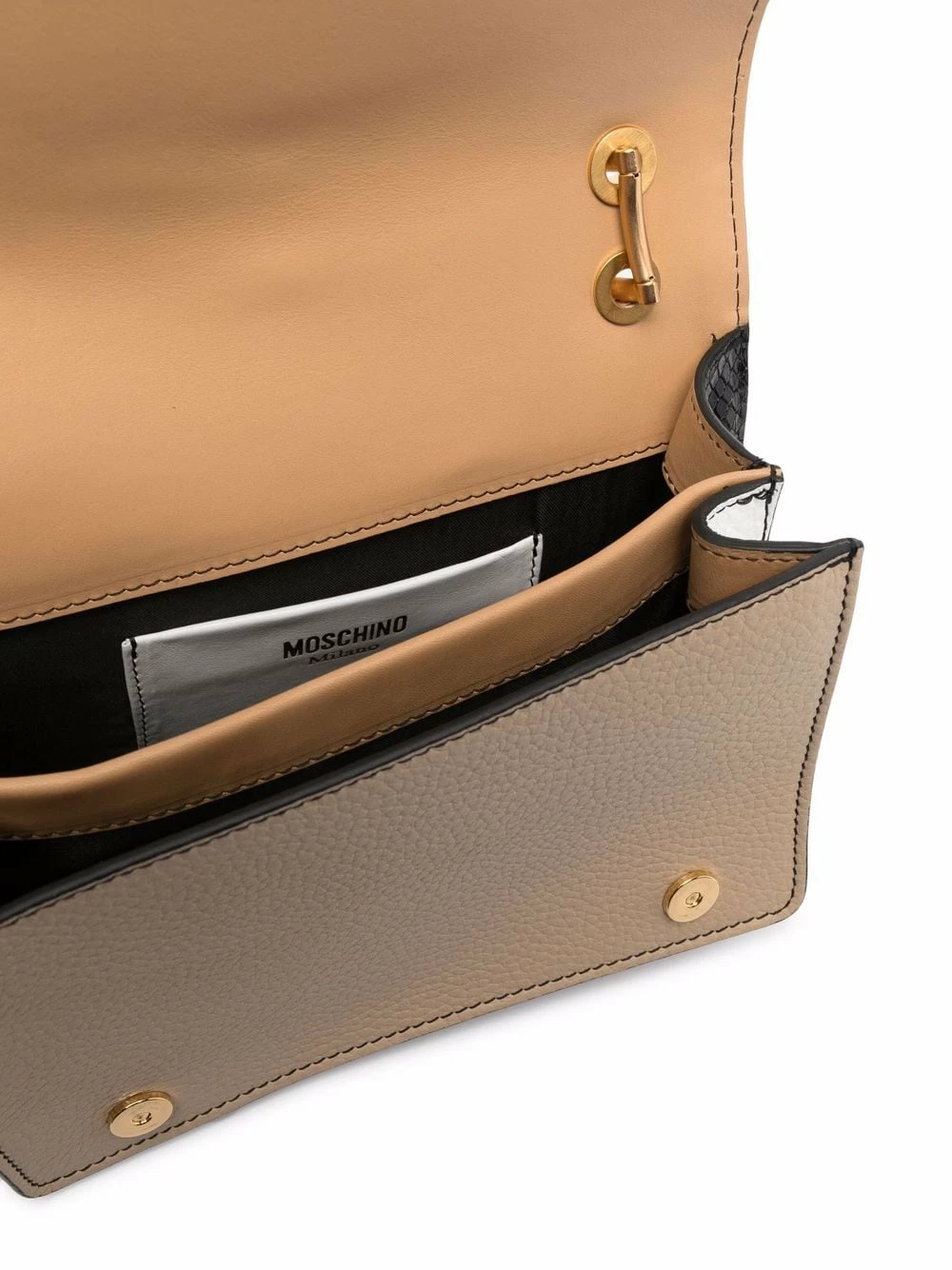 Flash Sale ๐ Moschino Patchwork leather shoulder bag ๐ 7 Moschino patchwork leather shoulder bag