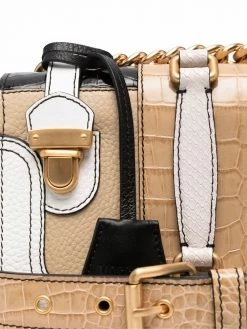 Flash Sale ๐ Moschino Patchwork leather shoulder bag ๐ 10 Moschino patchwork leather shoulder bag