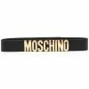 Hot Sale ๐ Moschino Leather logo lettering belt โค๏ธ 2 Moschino leather logo-lettering belt