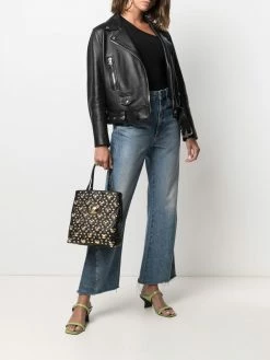 Moschino Toy Teddy leather tote