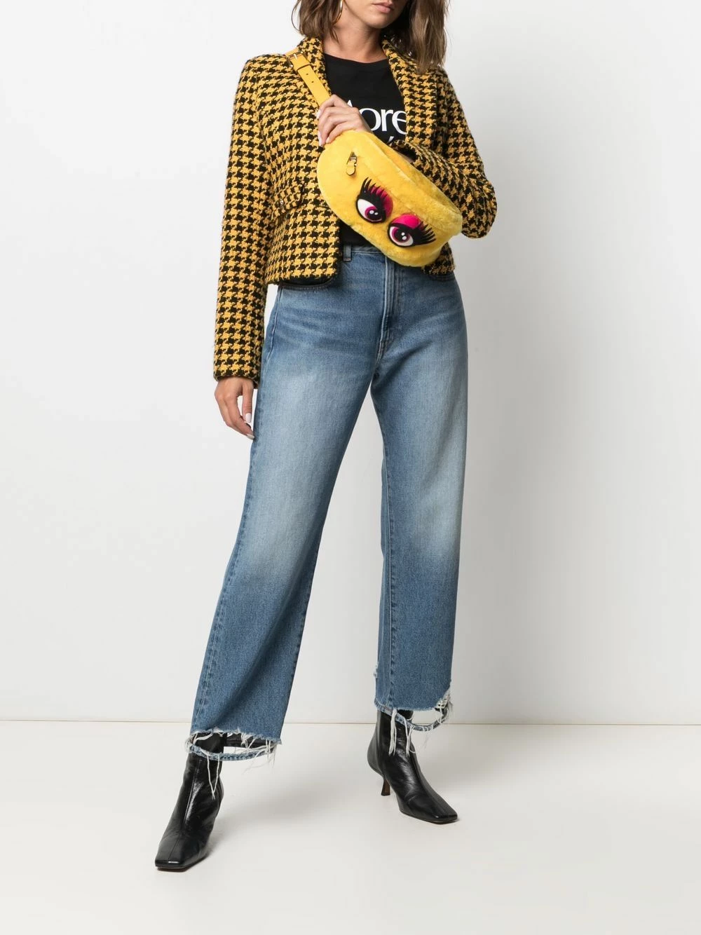 Cheap ⭐ Moschino Appliqué belt bag ⭐ 4 Moschino appliqué belt bag