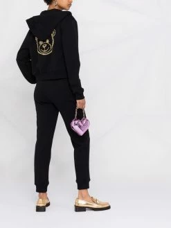 Moschino studded Teddy Bear hoodie