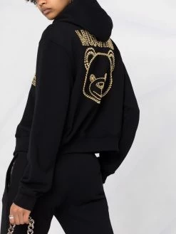 Moschino studded Teddy Bear hoodie