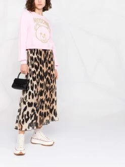 Budget ๐ฅฐ Moschino Studded Teddy cropped sweatshirt ๐ 13 Moschino studded Teddy cropped sweatshirt