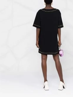 Moschino studded Teddy Bear T-shirt dress