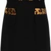 Moschino leopard-print miniskirt