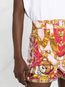 Hot Sale ๐ฅฐ Moschino Teddy Scarf high waisted shorts โจ 10 Moschino Teddy Scarf high-waisted shorts