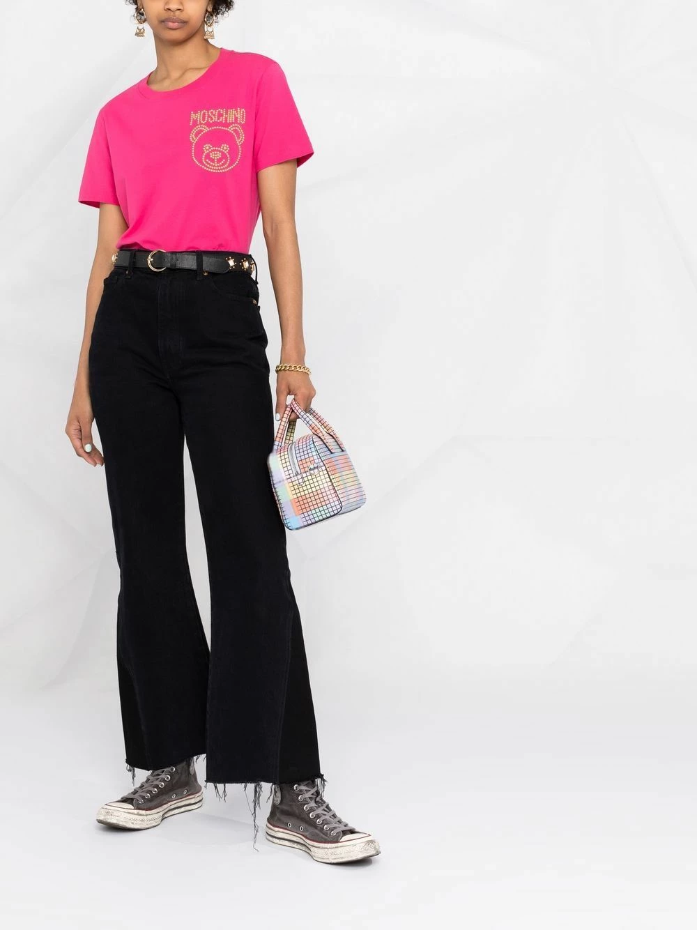 New ๐คฉ Moschino Teddy Studs T ๐ shirt ๐ฅฐ 4 Moschino Teddy Studs T-shirt