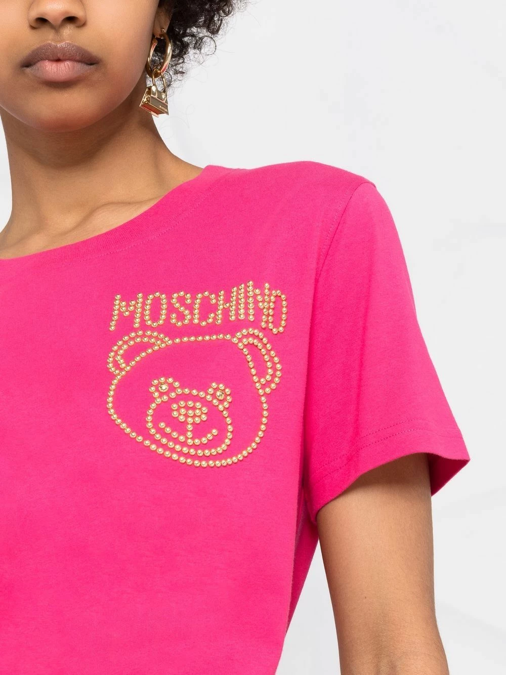 New ๐คฉ Moschino Teddy Studs T ๐ shirt ๐ฅฐ 5 Moschino Teddy Studs T-shirt