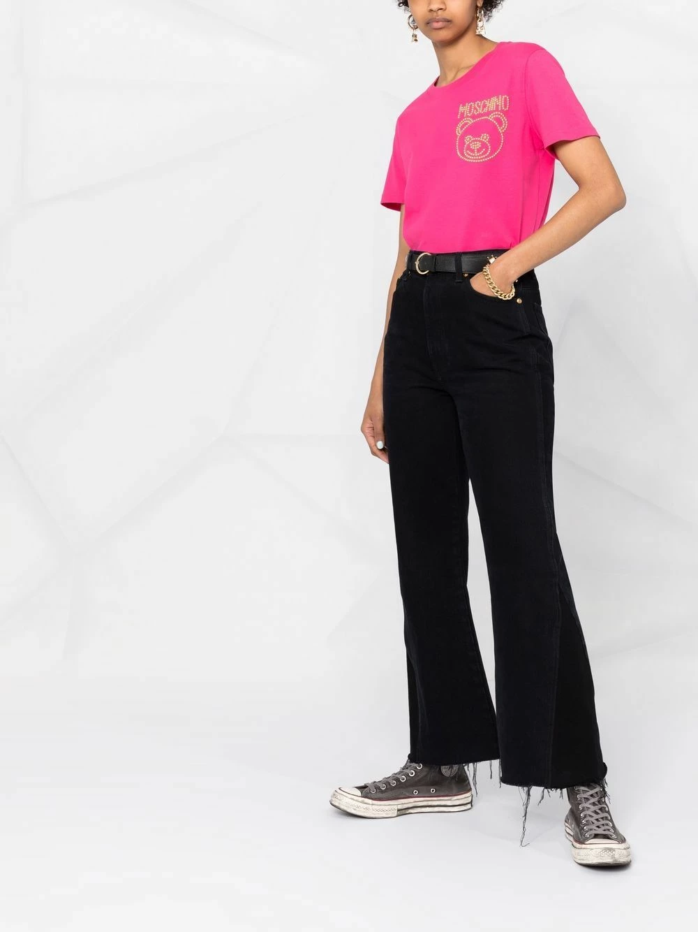 New ๐คฉ Moschino Teddy Studs T ๐ shirt ๐ฅฐ 8 Moschino Teddy Studs T-shirt