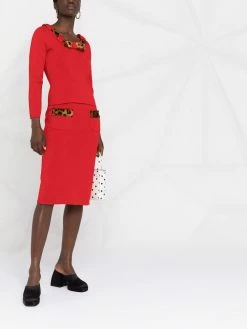 Best deal ๐ Moschino Leopard print knitted top โค๏ธ 11 Moschino leopard-print knitted top