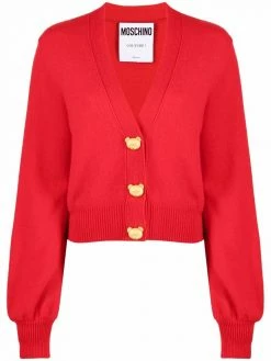 Moschino Teddy Bear-buttons cardigan