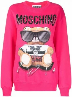 Moschino Teddy Bear logo sweatshirt