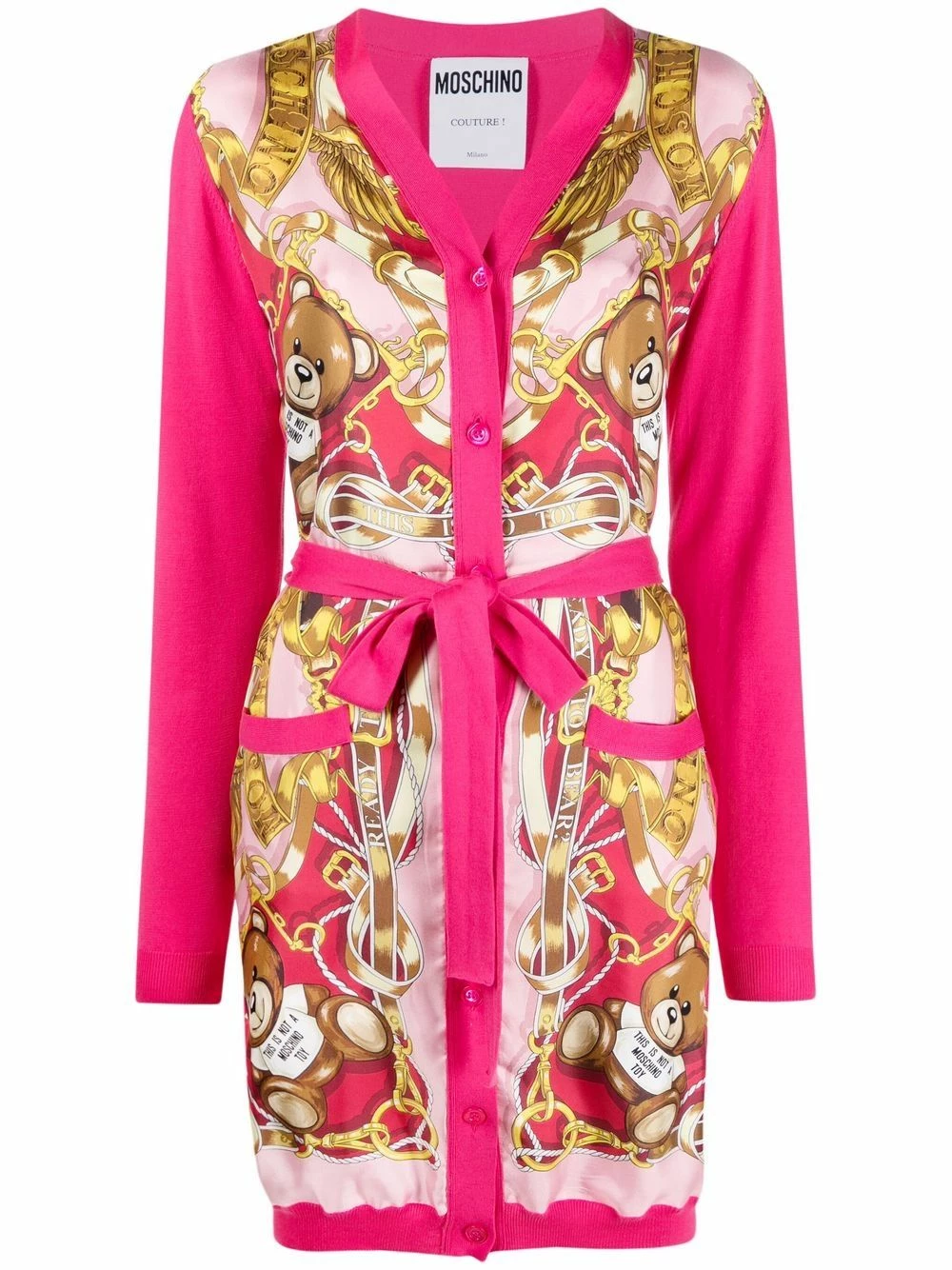 Discount ๐ Moschino Teddy Bear print ๐ shirtdress ๐งจ 3 Moschino Teddy Bear-print shirtdress