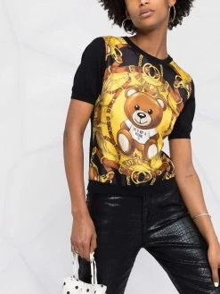Moschino Teddy Bear knitted top