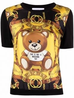 Moschino Teddy Bear knitted top