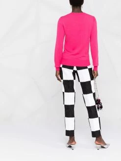 Moschino Teddy Scarf knitted top