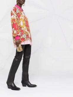 Coupon ๐ฅ Moschino Teddy Scarf silk ๐ shirt ๐ฅฐ 11 Moschino Teddy Scarf silk shirt