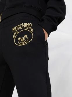 Promo โญ Moschino Studded Teddy Bear track pants ๐ 10 Moschino studded Teddy Bear track pants