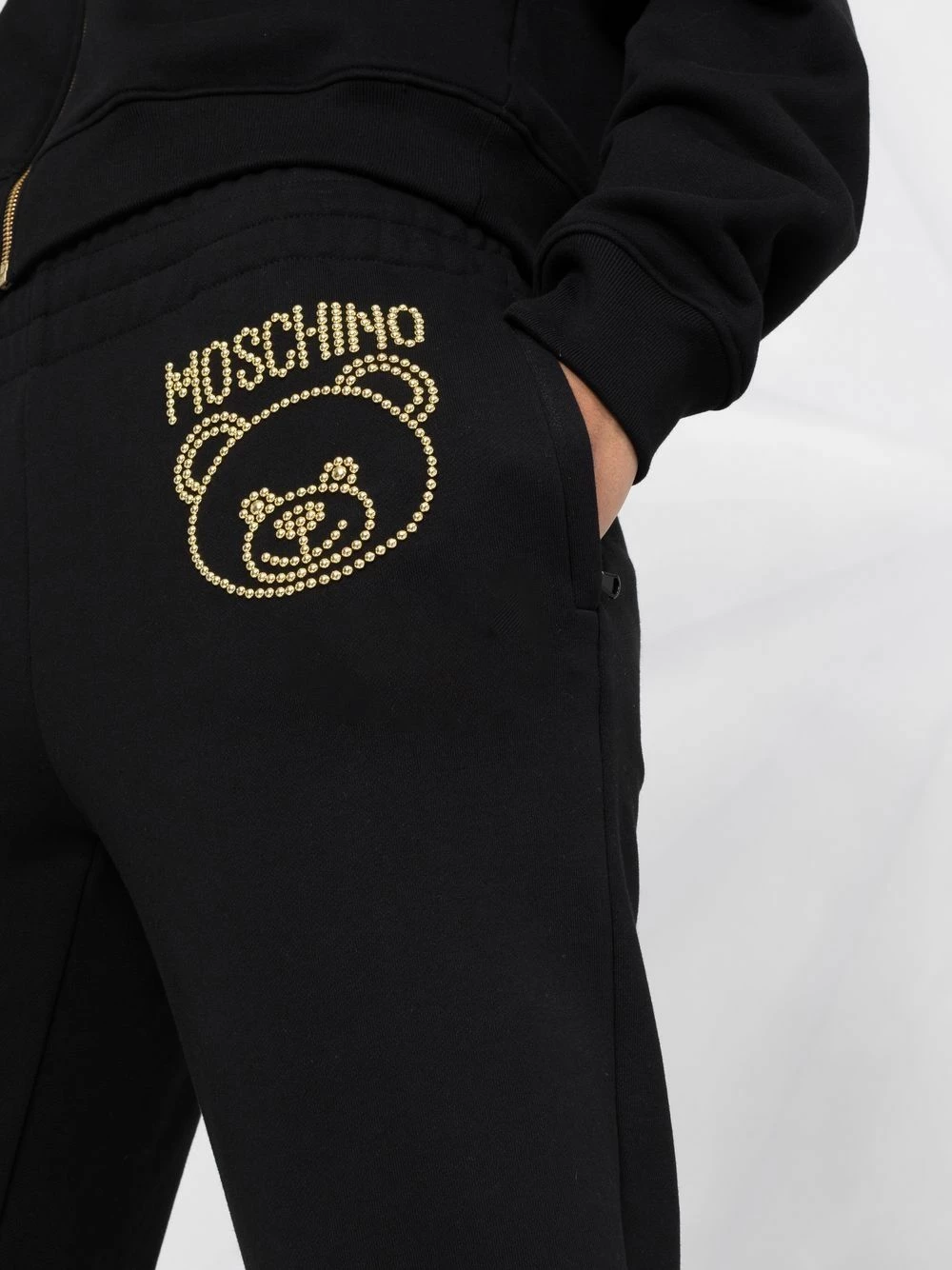 Promo โญ Moschino Studded Teddy Bear track pants ๐ 5 Moschino studded Teddy Bear track pants