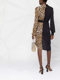 Moschino panelled shirt dress